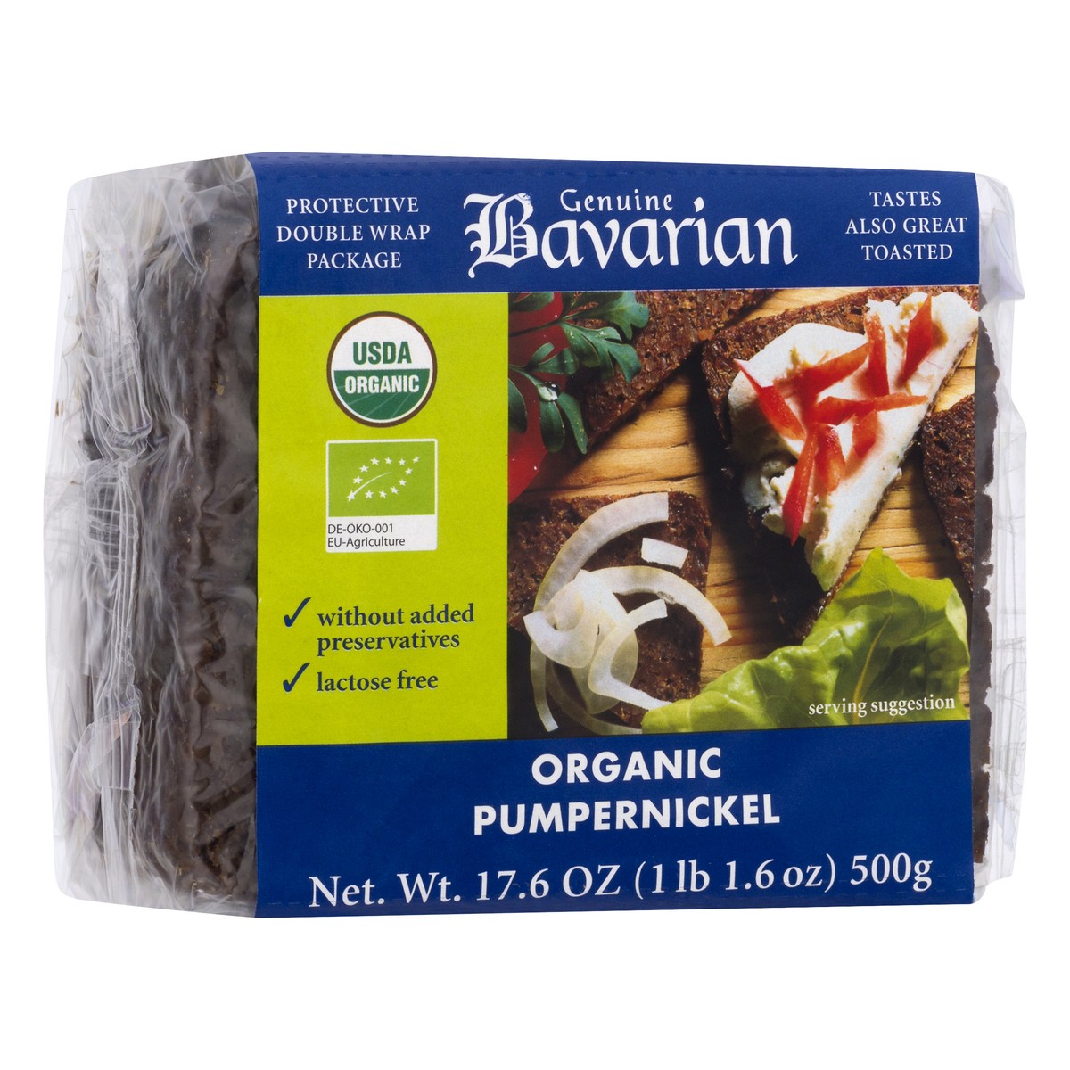 slide 7 of 9, Genuine Bavarian Pumpernickel 17.6 oz, 17.6 oz