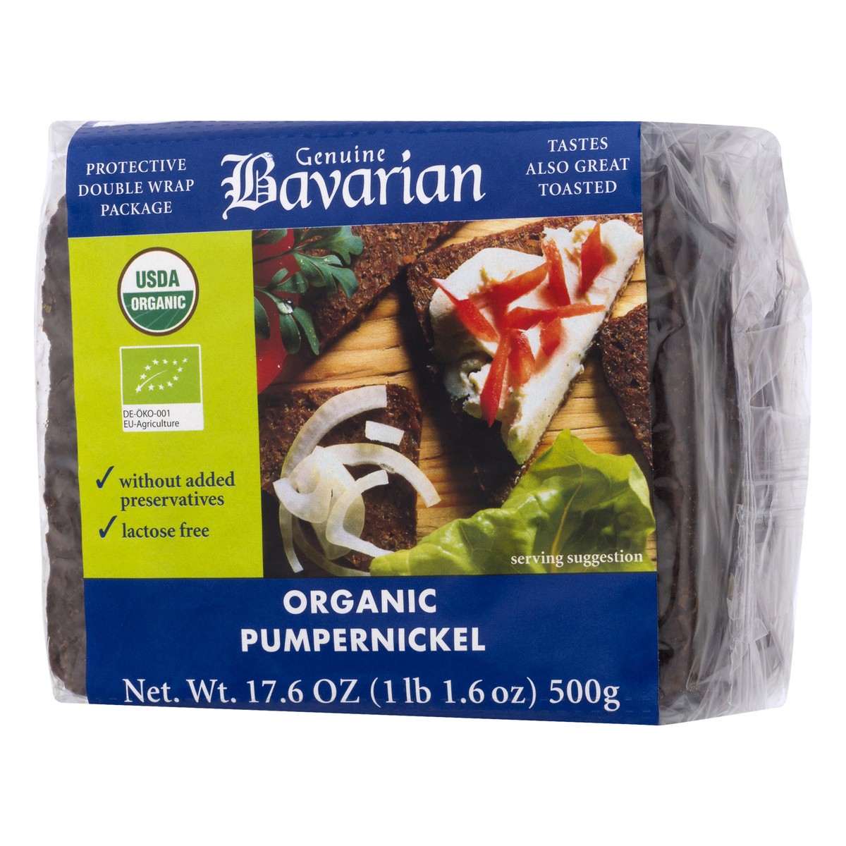 slide 6 of 9, Genuine Bavarian Pumpernickel 17.6 oz, 17.6 oz