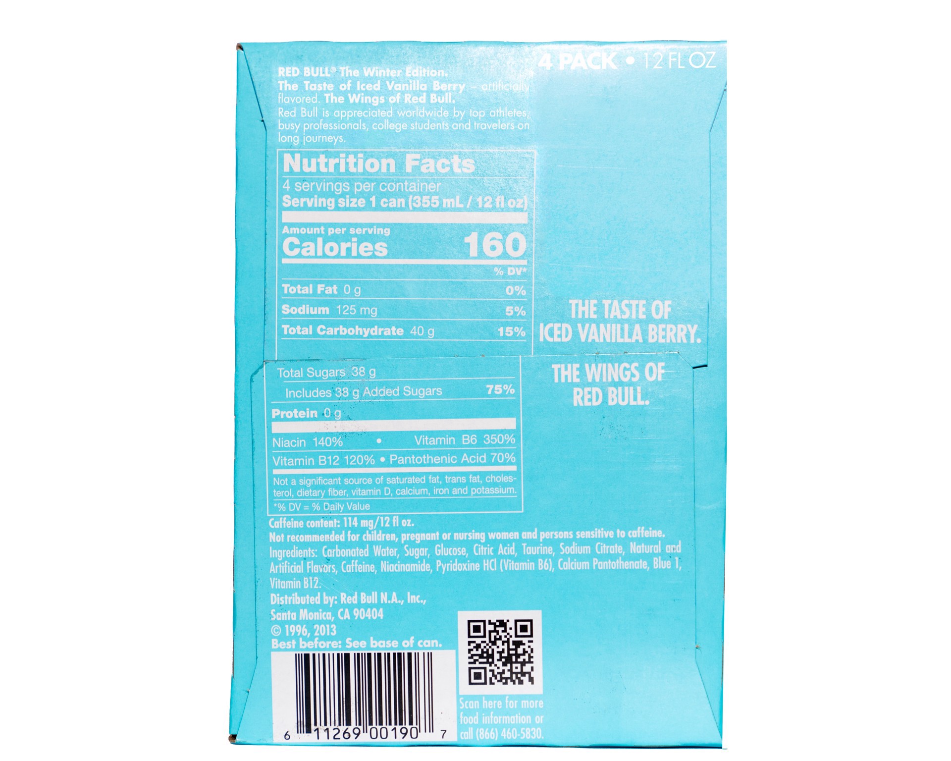 slide 2 of 12, Red Bull Energy Drink, 4 pk