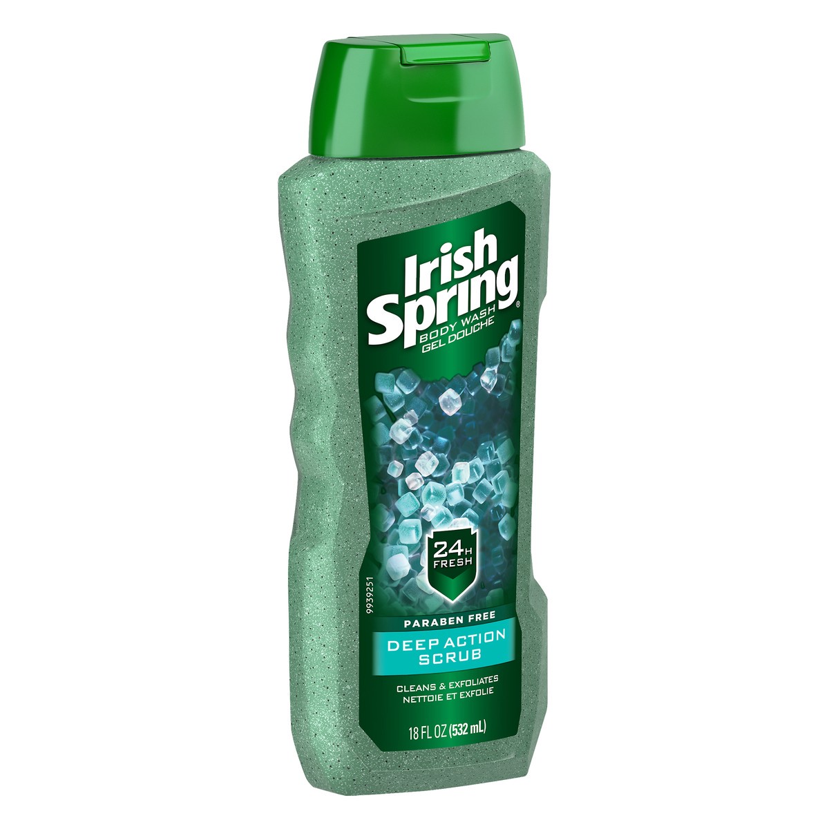 slide 2 of 4, Irish Spring Deep Action Body Wash Scrub, 18 fl oz