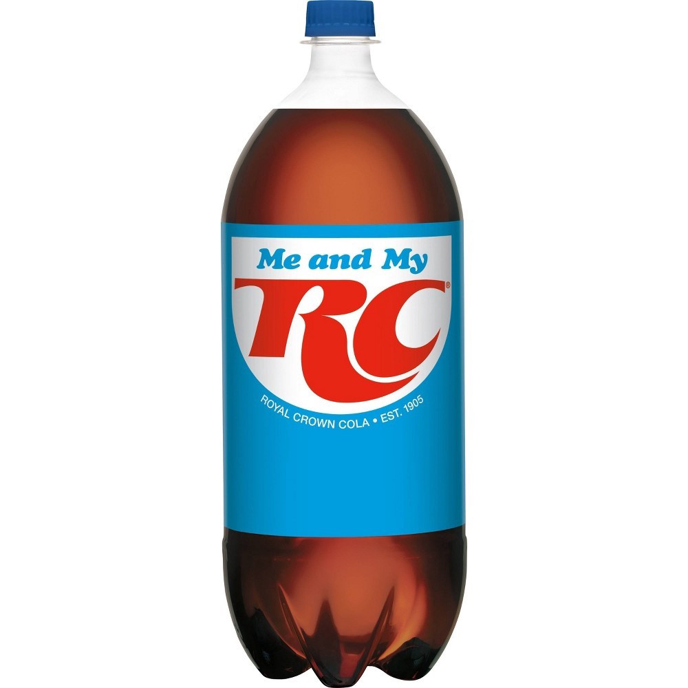 slide 2 of 5, RC Cola Soda Bottle, 2 liter