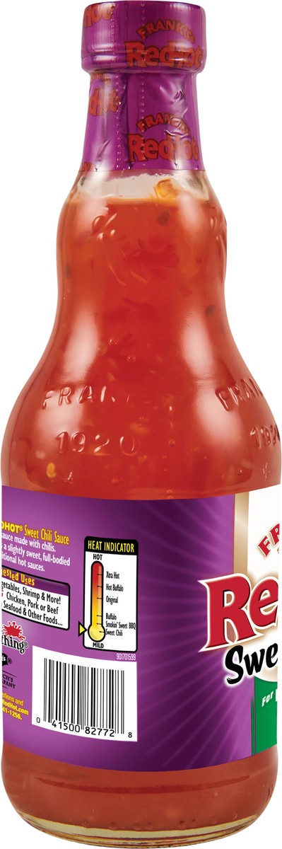 slide 5 of 12, Frank's RedHot Sweet Chili Hot Sauce, 12 fl oz, 12 fl oz