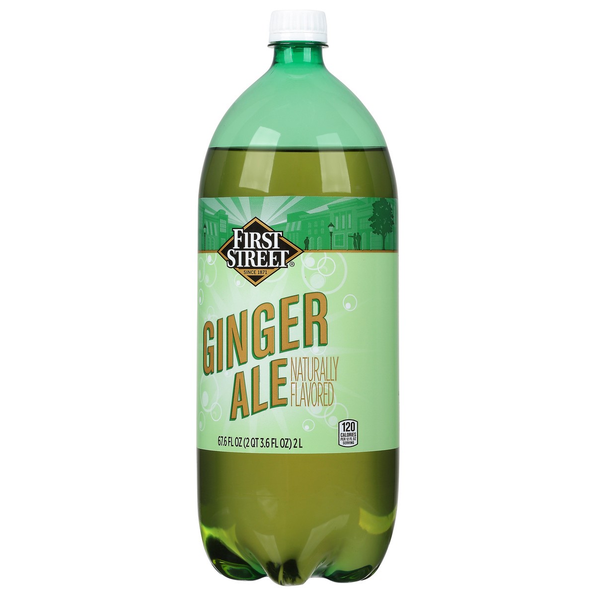 slide 4 of 12, First Street Ginger Ale - 2 liter, 2 liter