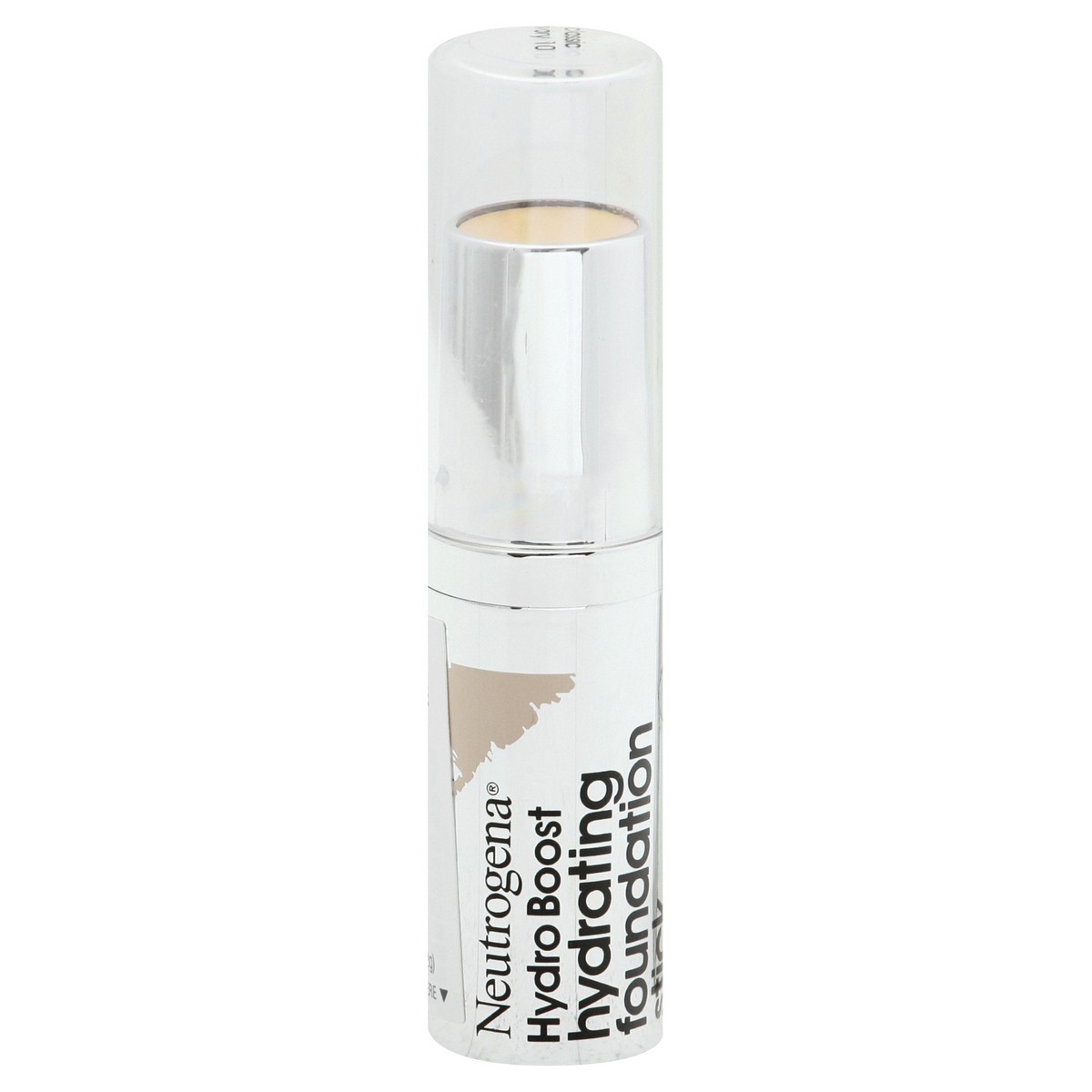 slide 9 of 12, Neutrogena Hydro Boost Hydrating Foundation Stick with Hyaluronic Acid, Oil-Free & Non-Comedogenic Moisturizing Makeup for Smooth Coverage & Radiant-Looking Skin, Classic Ivory, 0.29 oz, 0.29 oz