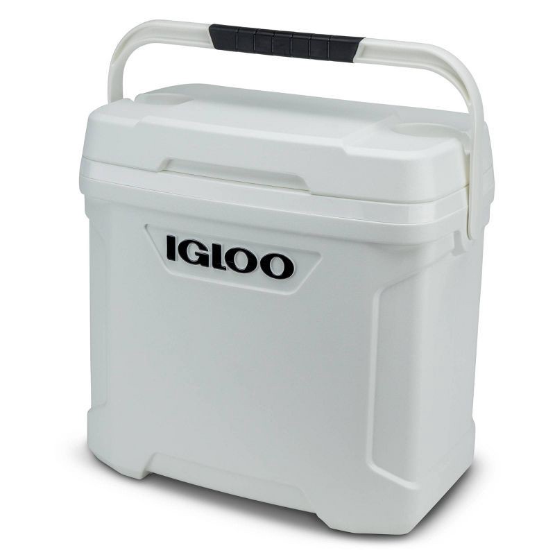 slide 3 of 12, Igloo Latitude 30qt Marine Cooler, 30 qt