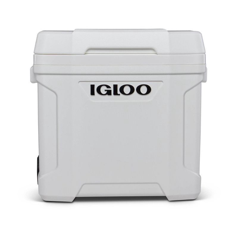slide 2 of 16, Igloo Latitude 30qt Roller Marine Cooler: UV-Resistant, Hard-Sided, Polyethylene, 30 qt