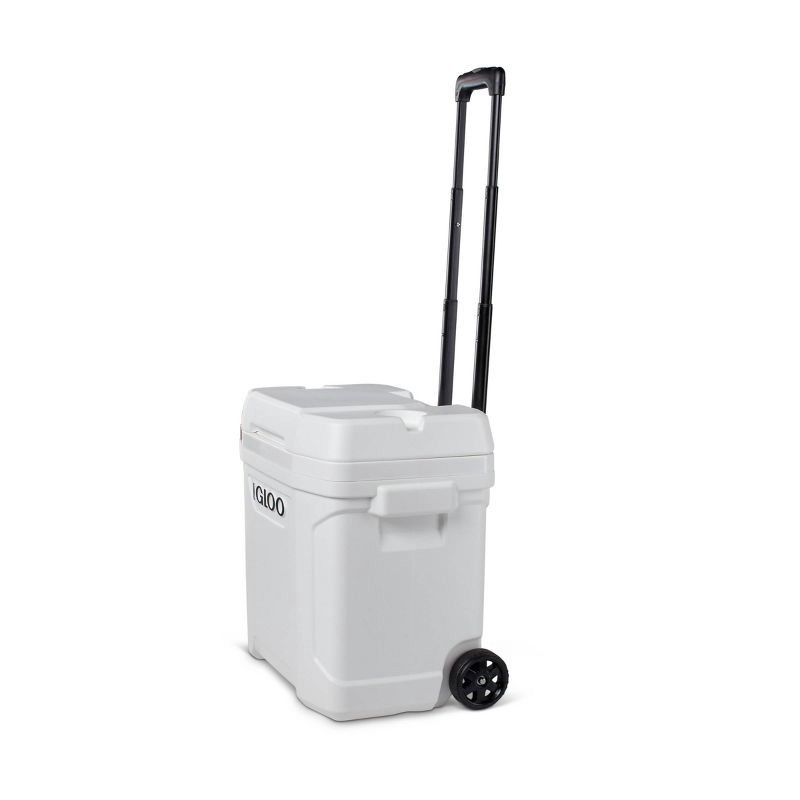 slide 13 of 16, Igloo Latitude 30qt Roller Marine Cooler: UV-Resistant, Hard-Sided, Polyethylene, 30 qt