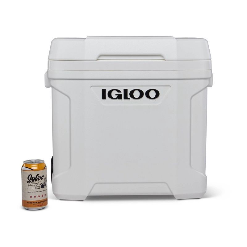 slide 9 of 16, Igloo Latitude 30qt Roller Marine Cooler: UV-Resistant, Hard-Sided, Polyethylene, 30 qt