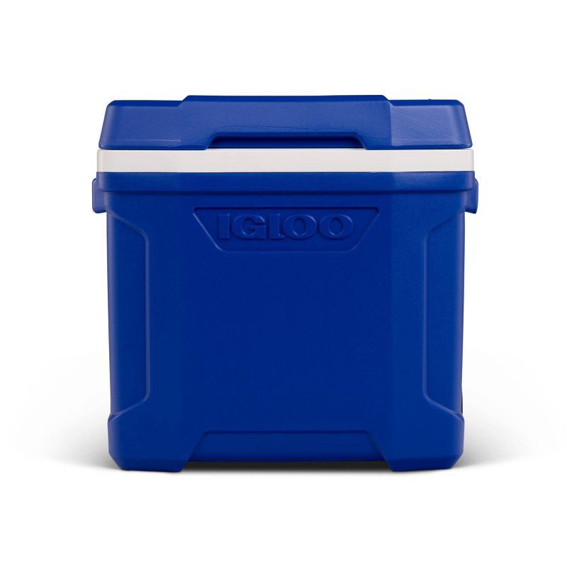 slide 3 of 13, Igloo Latitude 30qt Roller Cooler: Hard-Sided with Wheels, 41-Can Capacity, 30 qt