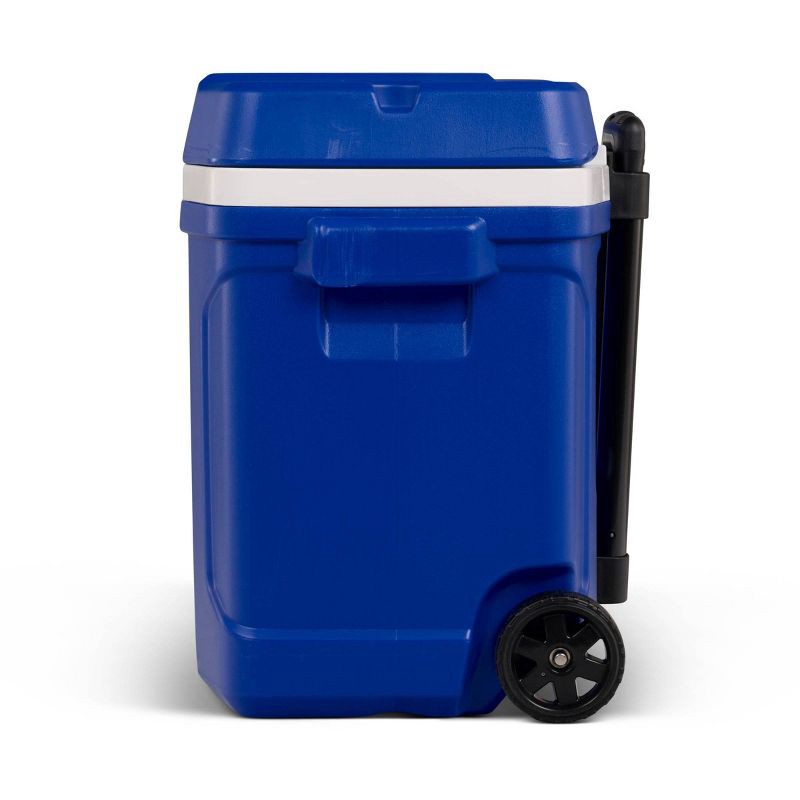 slide 6 of 13, Igloo Latitude 30qt Roller Cooler: Hard-Sided with Wheels, 41-Can Capacity, 30 qt