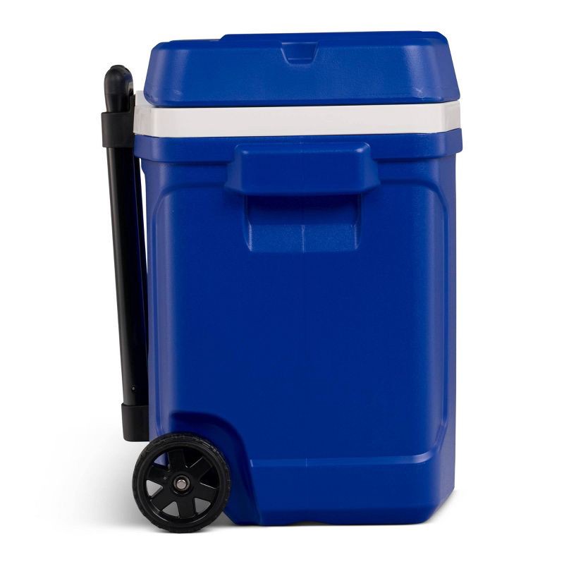slide 8 of 13, Igloo Latitude 30qt Roller Cooler: Hard-Sided with Wheels, 41-Can Capacity, 30 qt