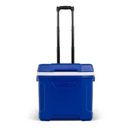 Igloo Latitude 30qt Roller Cooler: Hard-Sided with Wheels, 41-Can Capacity