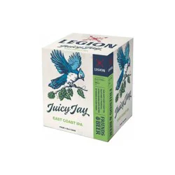 Legion Brewing Legion Juicy Jay IPA Beer - 4pk/16 fl oz Cans