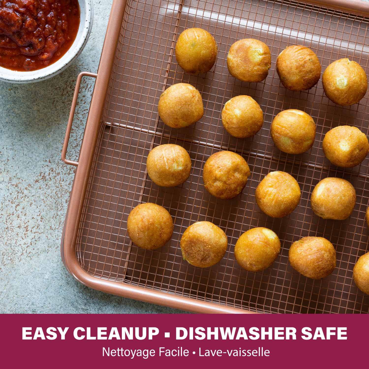 slide 3 of 8, Gotham Steel Crisper tray, 1 ct