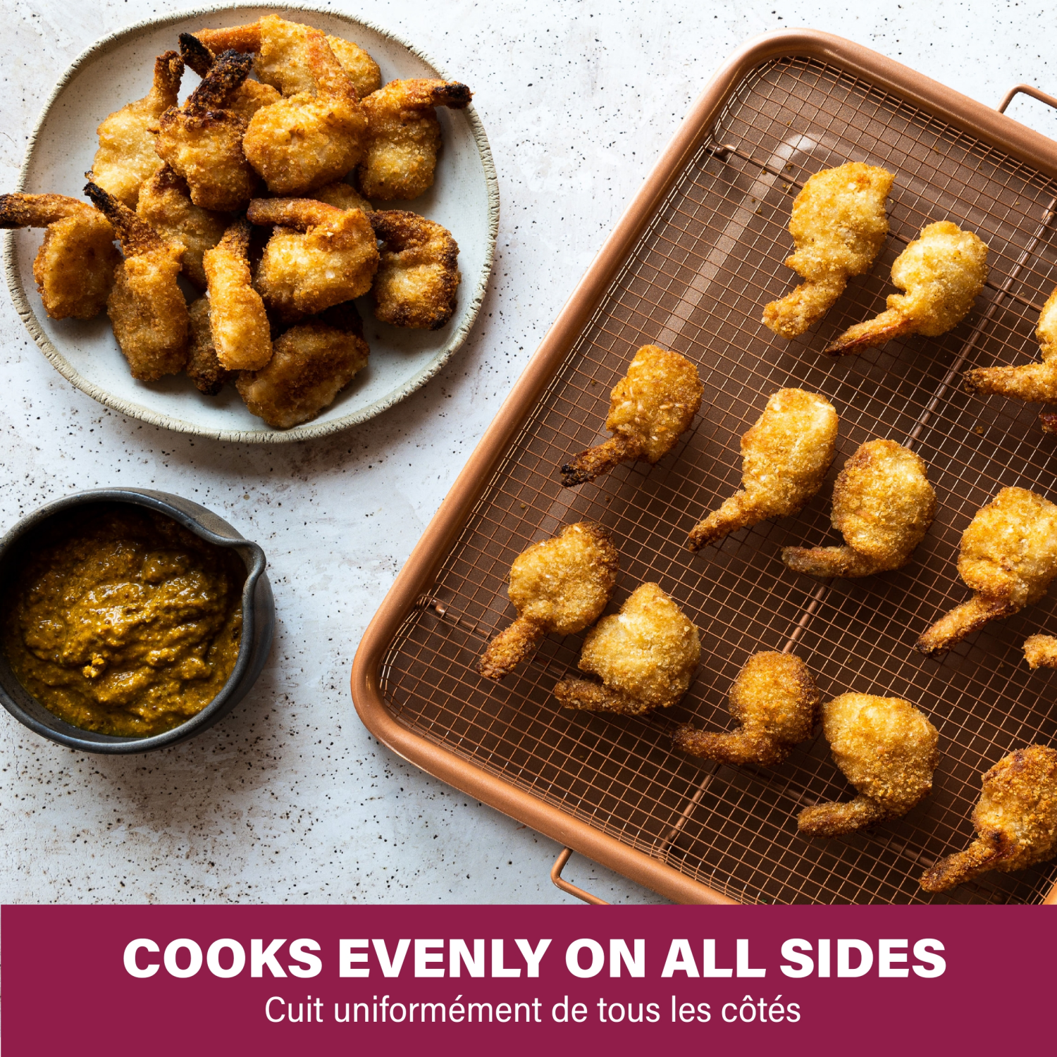 slide 4 of 8, Gotham Steel Crisper tray, 1 ct