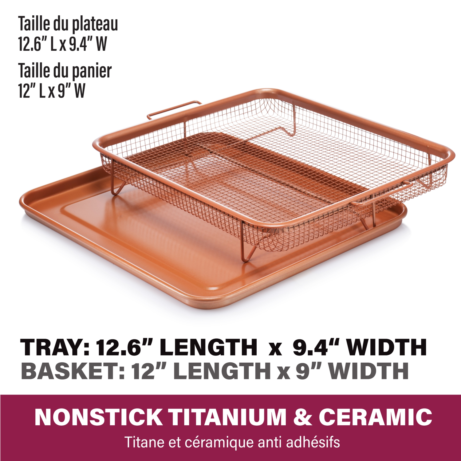 slide 6 of 8, Gotham Steel Crisper tray, 1 ct