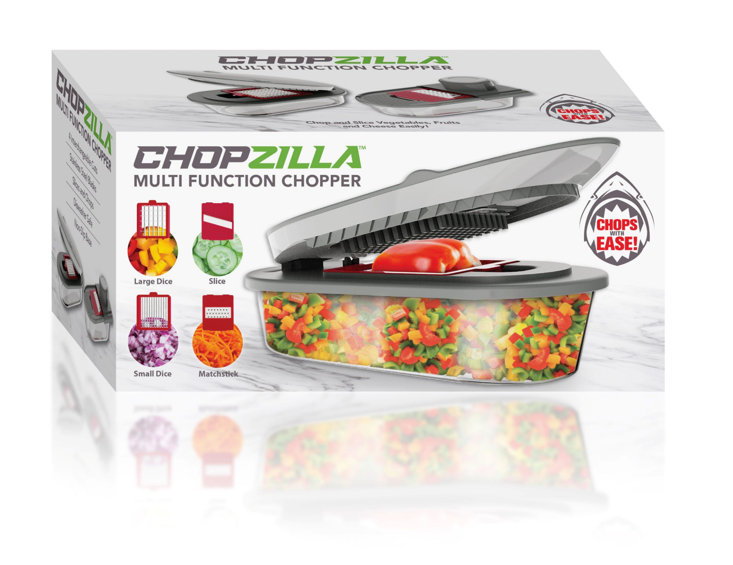 slide 1 of 6, Chopzilla Chopper, 1 ct