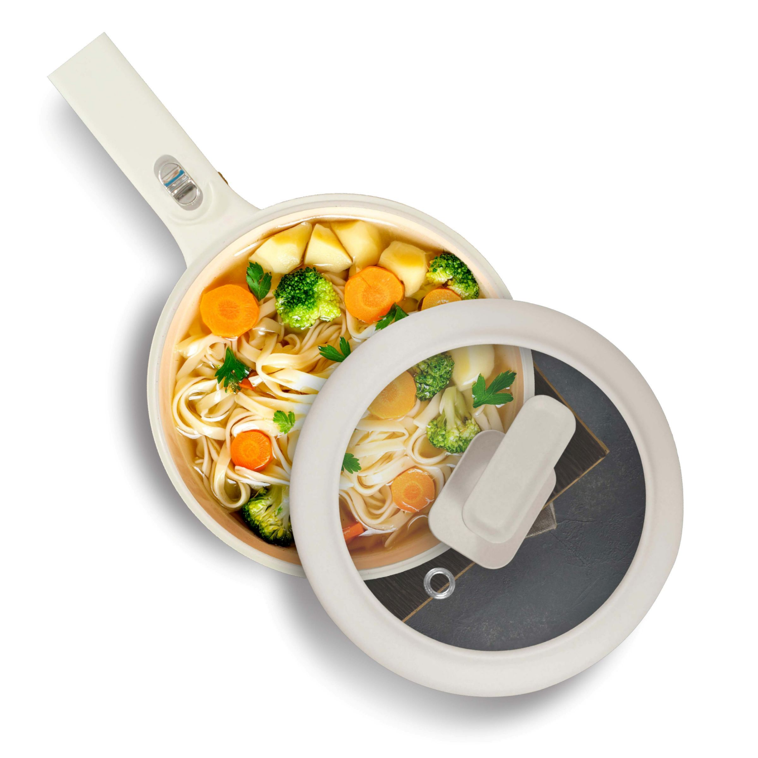 slide 7 of 8, Ceramax Electric Cooker 1.6qt, 1.6 qt