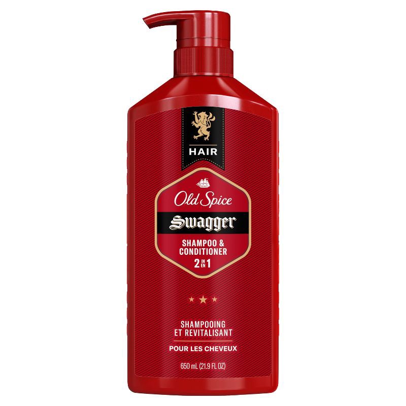 slide 8 of 9, Old Spice Men's Swagger 2-in-1 Shampoo and Conditioner - 21.9 fl oz, 21.9 fl oz