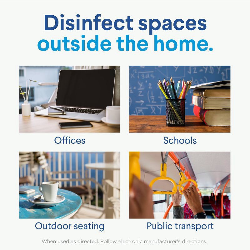 slide 6 of 10, Clorox To Go Citrus Disinfecting Wipes - 9ct, 9 ct