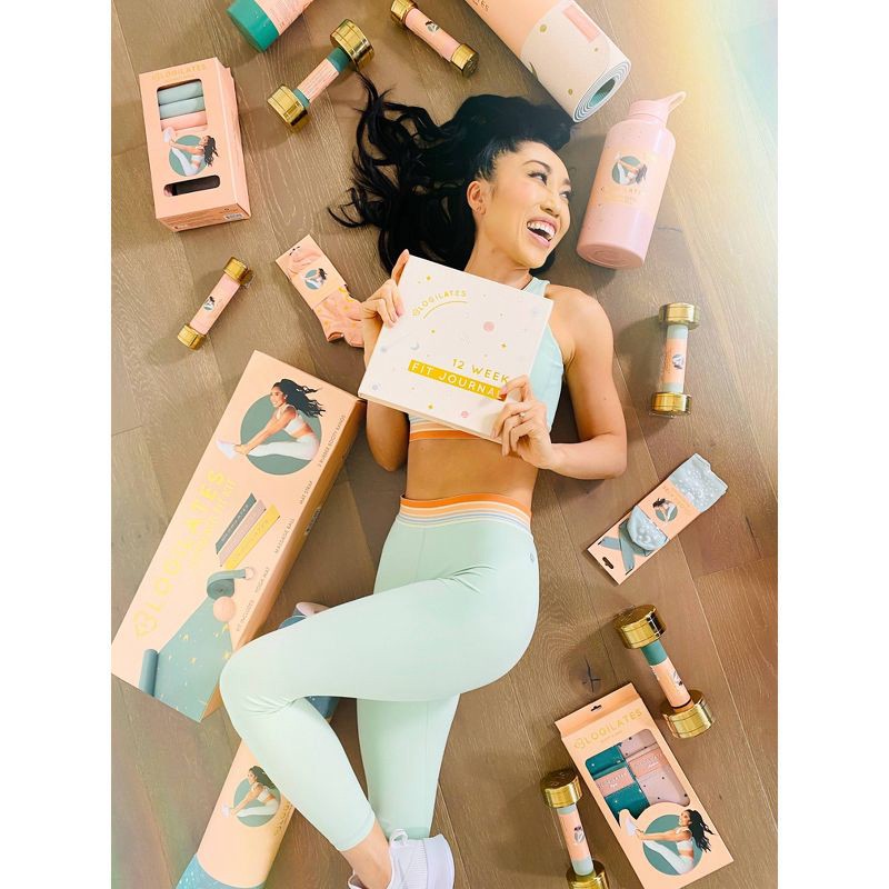 slide 5 of 5, Blogilates Dumbbell - Gold 5lbs, 5 lb