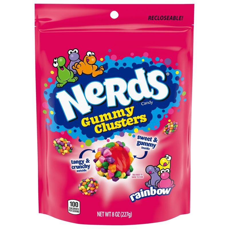 slide 2 of 10, Nerds Gummy Clusters Candy - 8oz, 8 oz