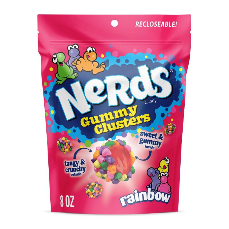 slide 1 of 10, Nerds Gummy Clusters Candy - 8oz, 8 oz