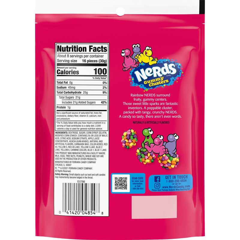 slide 10 of 10, Nerds Gummy Clusters Candy - 8oz, 8 oz