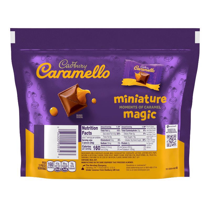 slide 4 of 7, Hershey's Cadbury Caramello Candy Share Size Bag - 8oz, 8 oz