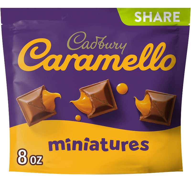 slide 1 of 7, Hershey's Cadbury Caramello Candy Share Size Bag - 8oz, 8 oz