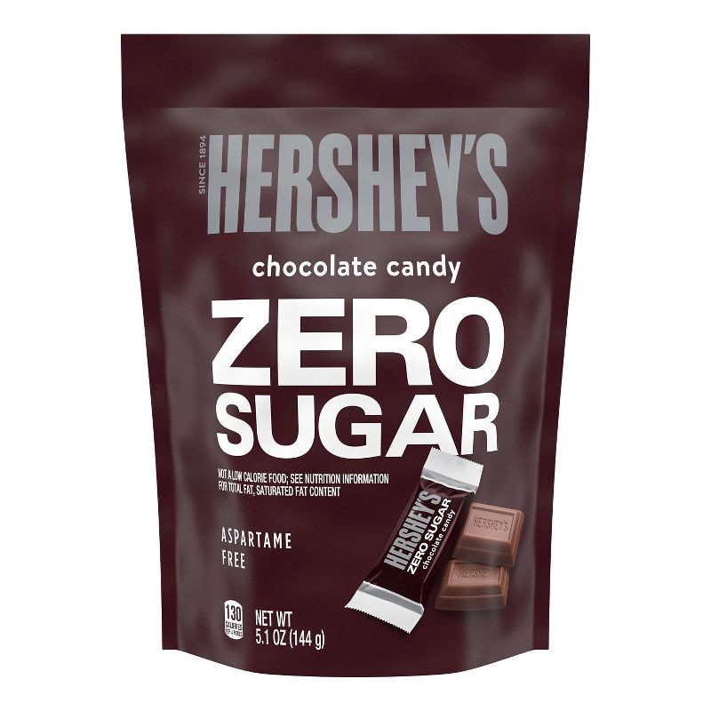 slide 1 of 1, Hershey's Sugar Free Candy Pouch - 5.1oz, 5.1 oz