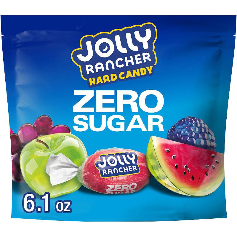 slide 1 of 7, Jolly Rancher Sugar Free Candy Pouch - 6.1oz, 6.1 oz