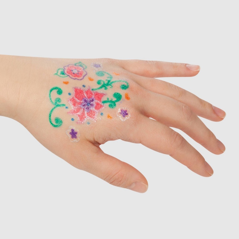 slide 3 of 3, Toysmith Ink-A-Do Tattoo Drawing and Coloring Pens, 9 ct