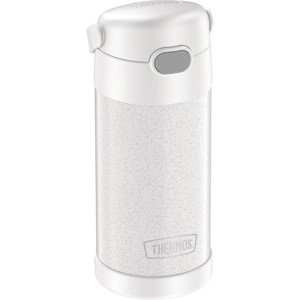 slide 4 of 8, Thermos FUNtainer Water Bottle - White Glitter, 12 oz