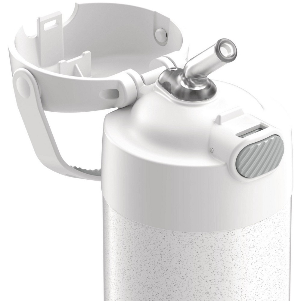 slide 7 of 8, Thermos FUNtainer Water Bottle - White Glitter, 12 oz