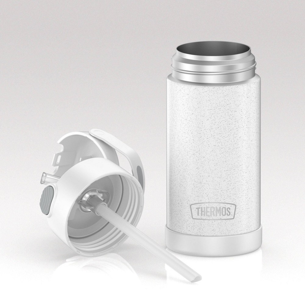 slide 2 of 8, Thermos FUNtainer Water Bottle - White Glitter, 12 oz