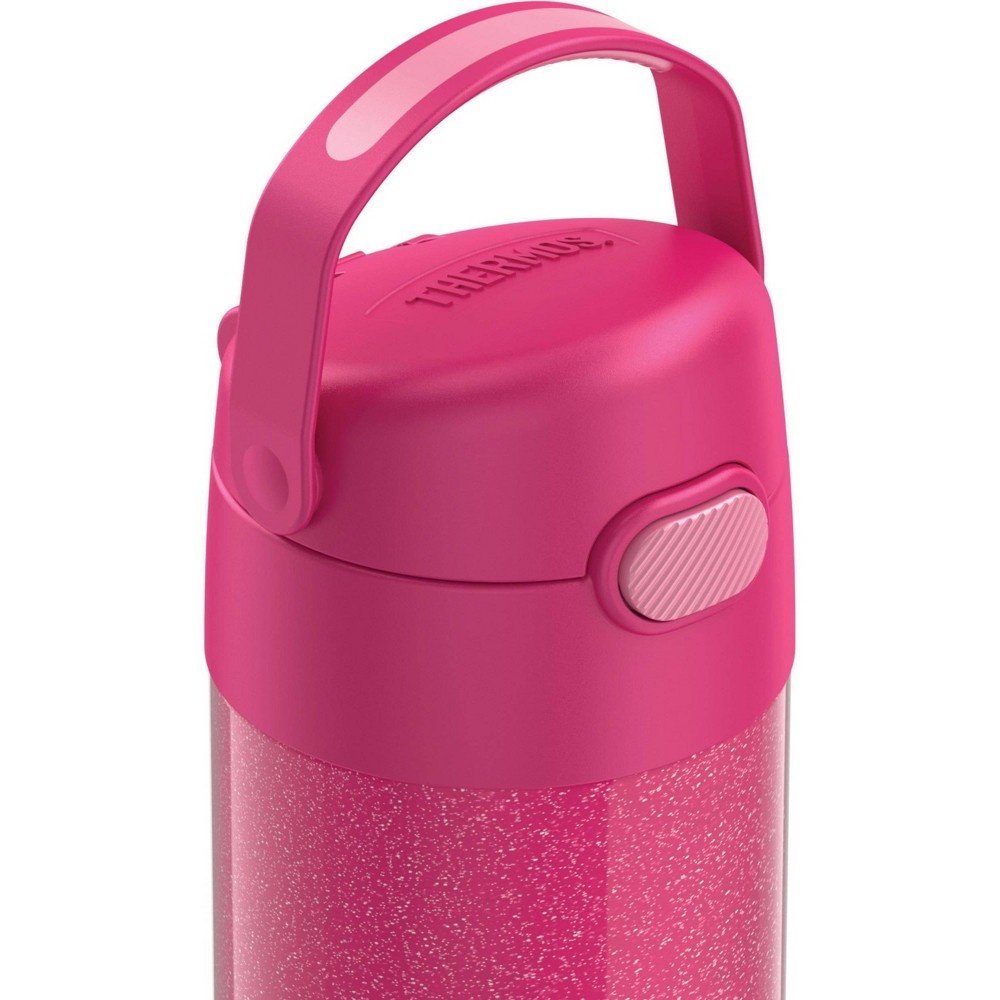 slide 4 of 8, Thermos 12oz FUNtainer Water Bottle - Pink Glitter, 1 ct