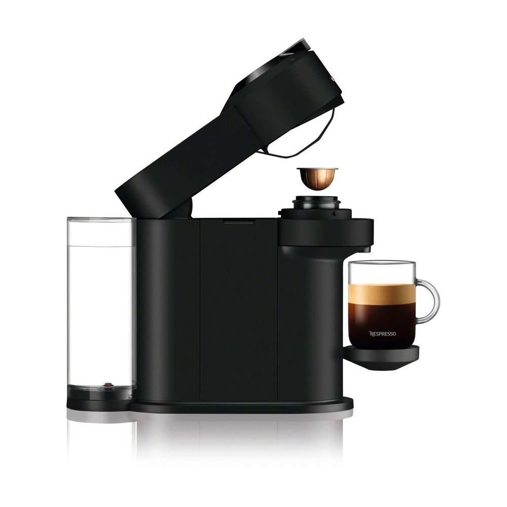 slide 4 of 5, Nespresso Vertuo Next Coffee and Espresso Machine Bundle by De'Longhi - Black Matte, 1 ct