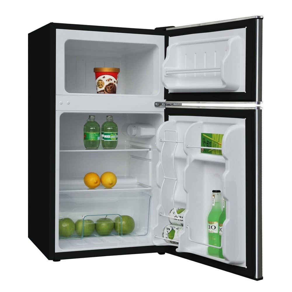 slide 3 of 3, Frigidaire 3.2 cu ft Compact Fridge - Silver, 1 ct