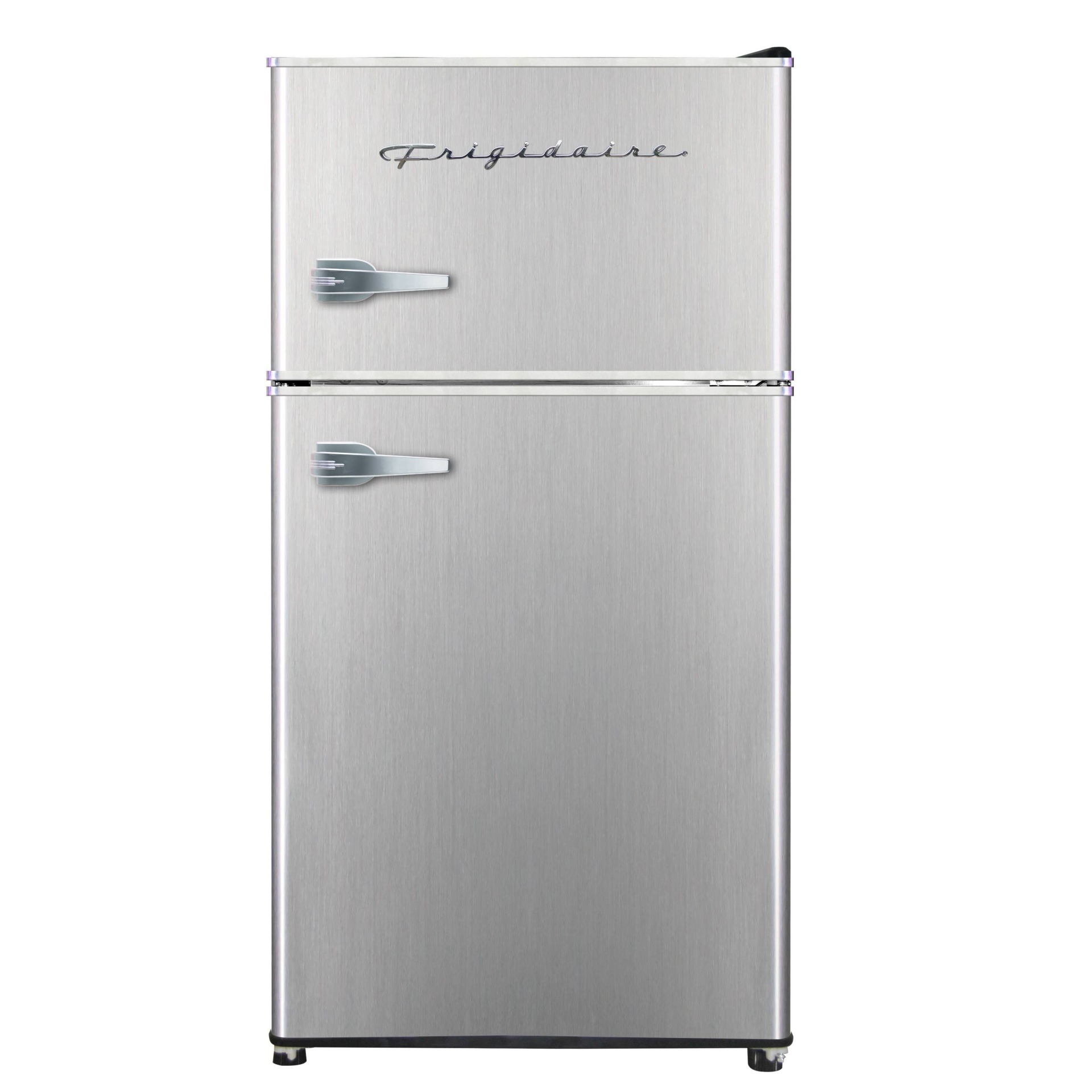 slide 1 of 3, Frigidaire 3.2 cu ft Compact Fridge - Silver, 1 ct
