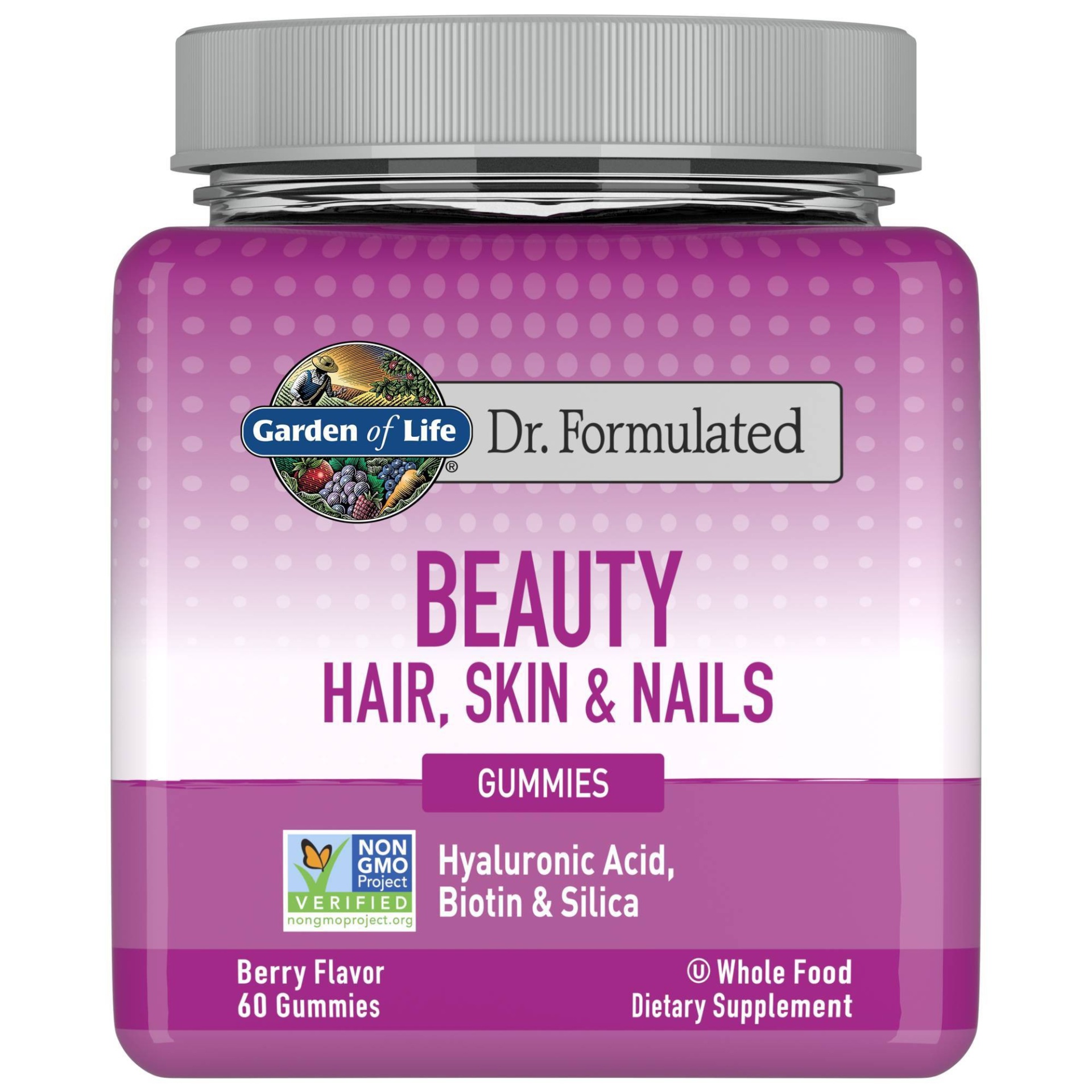 slide 1 of 5, Garden of Life Dr. Formulated Beauty Gummies, 60 ct