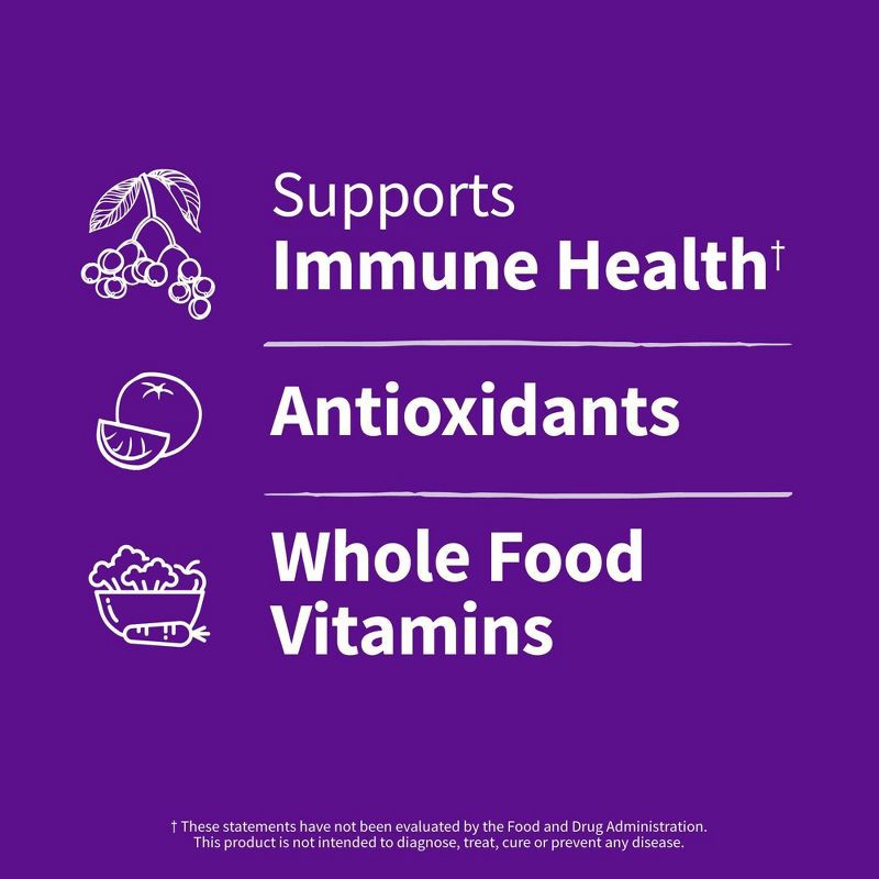 slide 4 of 7, Garden of Life Dr. Formulated Adult Elderberry Gummies - 60ct, 60 ct