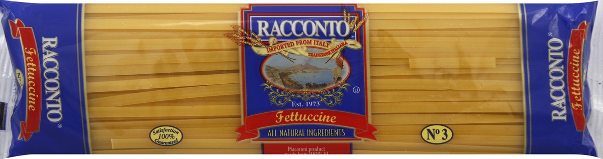 slide 5 of 5, Racconto Fettuccine, 16 oz