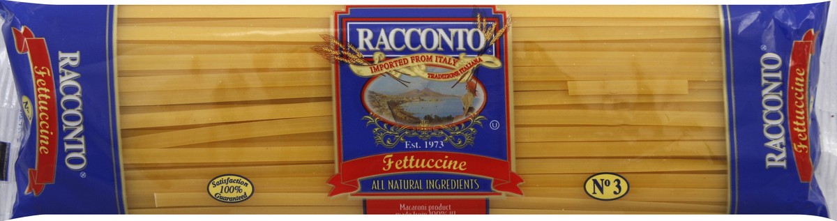 slide 1 of 5, Racconto Fettuccine, 16 oz