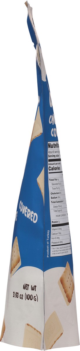 slide 7 of 13, Just the Fun Bite Mini White Chocolate Covered Butter Biscuits 3.53 oz, 3.53 oz