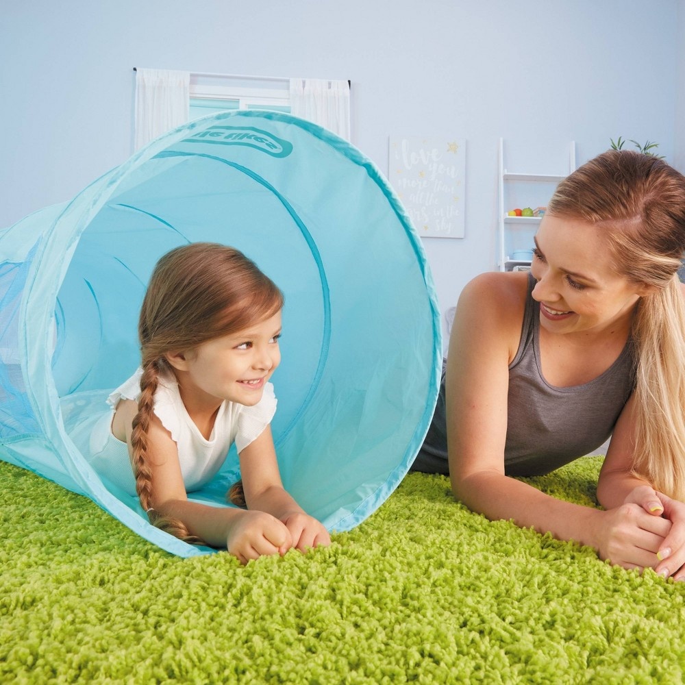 slide 7 of 7, Little Tikes Kids' 6' Indoor & Outdoor Play Tunnel with Mesh Windows, 1 ct