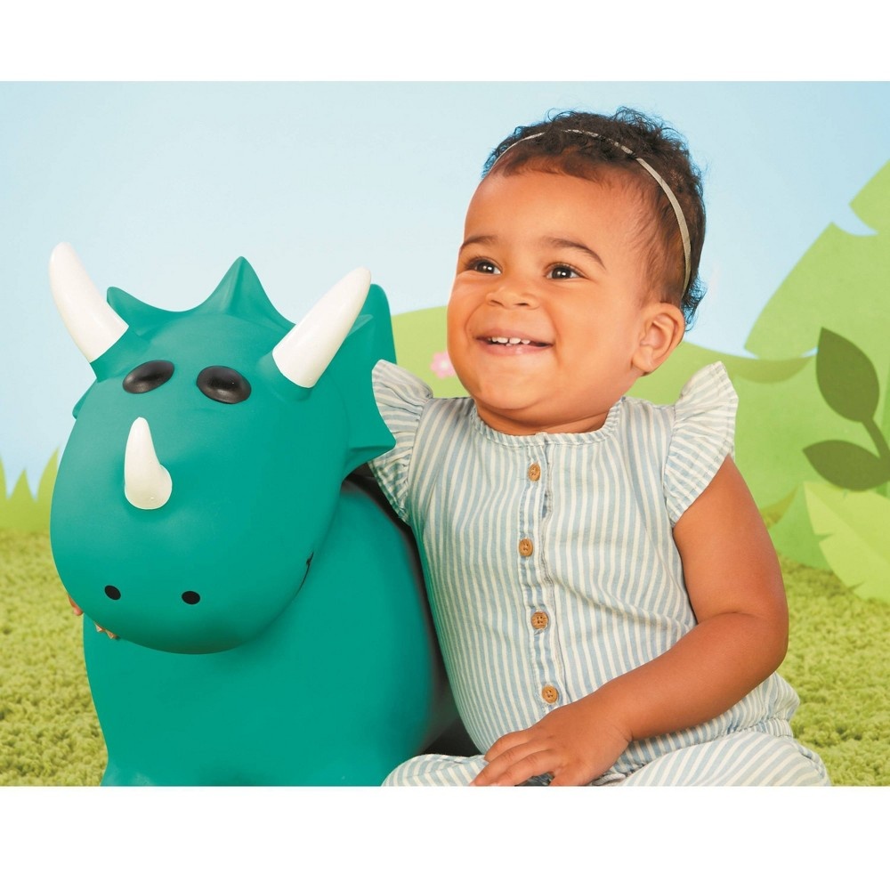 Little Tikes Dino Animal Hopper Inflatable Bouncing Jumping Toy with Handle 1 ct | Shipt
