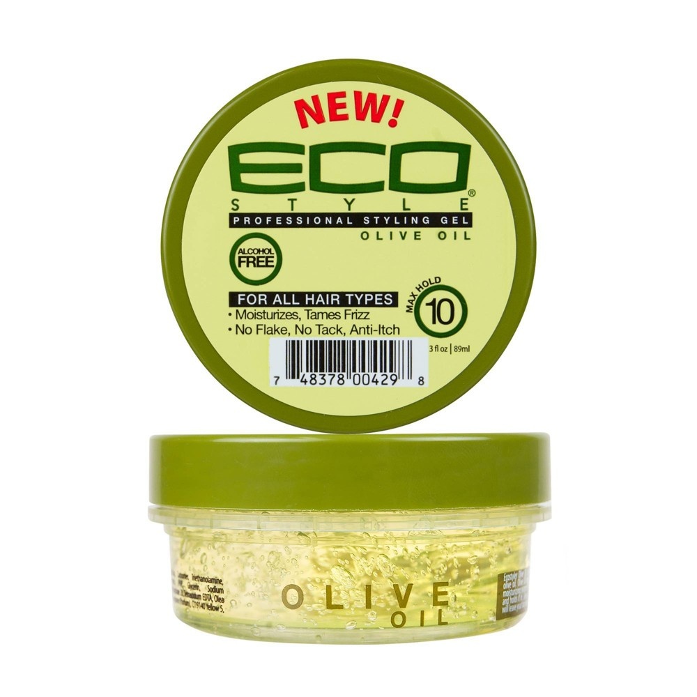 slide 3 of 3, Ecoco Style Olive Oil Hair Gel, 3 fl oz