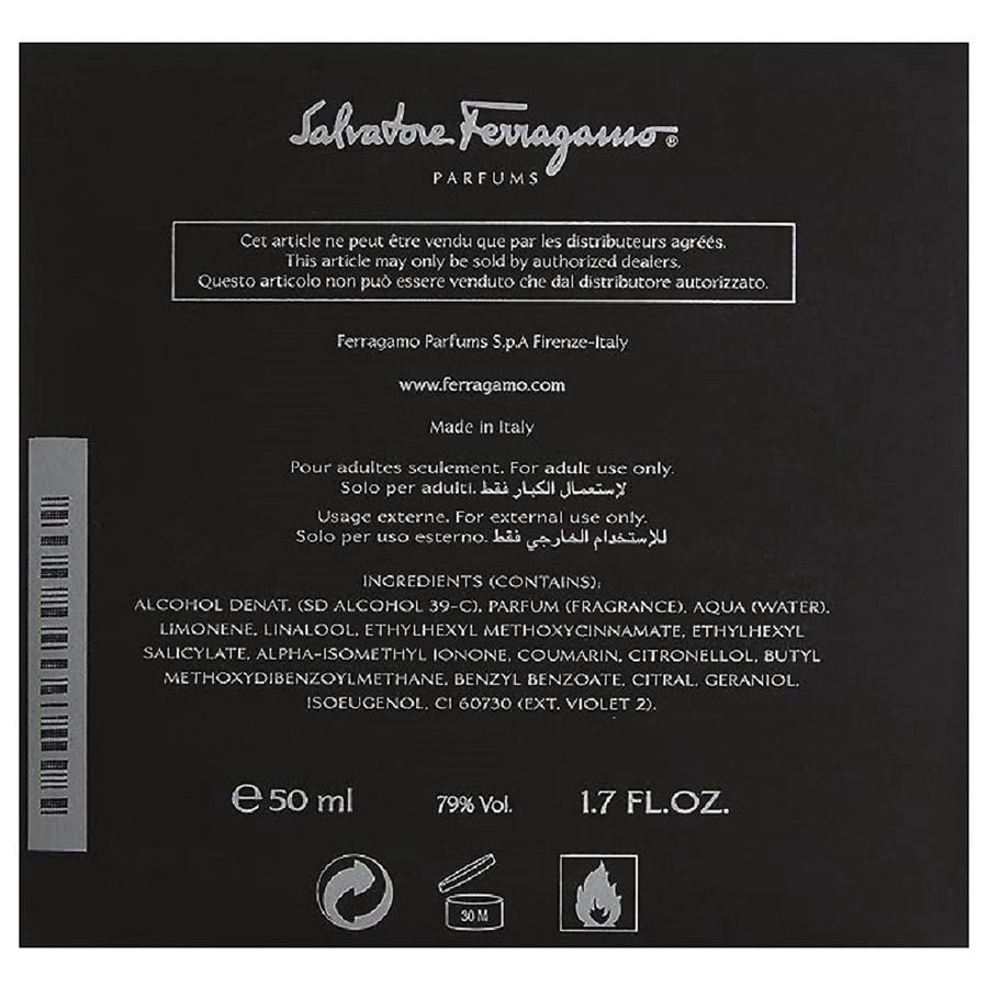 slide 4 of 4, F by Ferragamo Black Natural Spray Eau De Toilette 1.7 fl oz, 1.7 fl oz