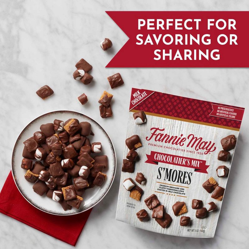 slide 6 of 7, Fannie May S'mores Candy Snack Mix - 5oz, 5 oz